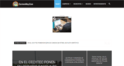 Desktop Screenshot of campechehoy.com